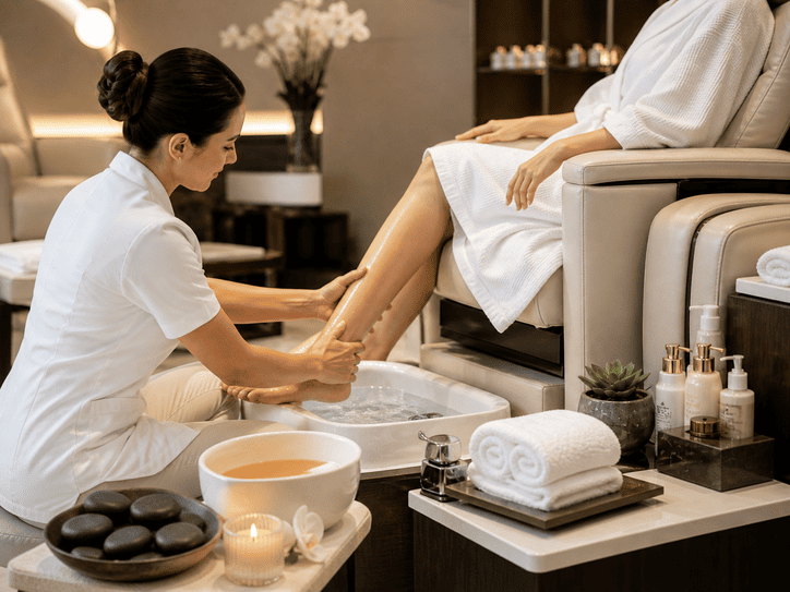 Luxe Nails Lounge Spa Slave Lake nail and lash gallery