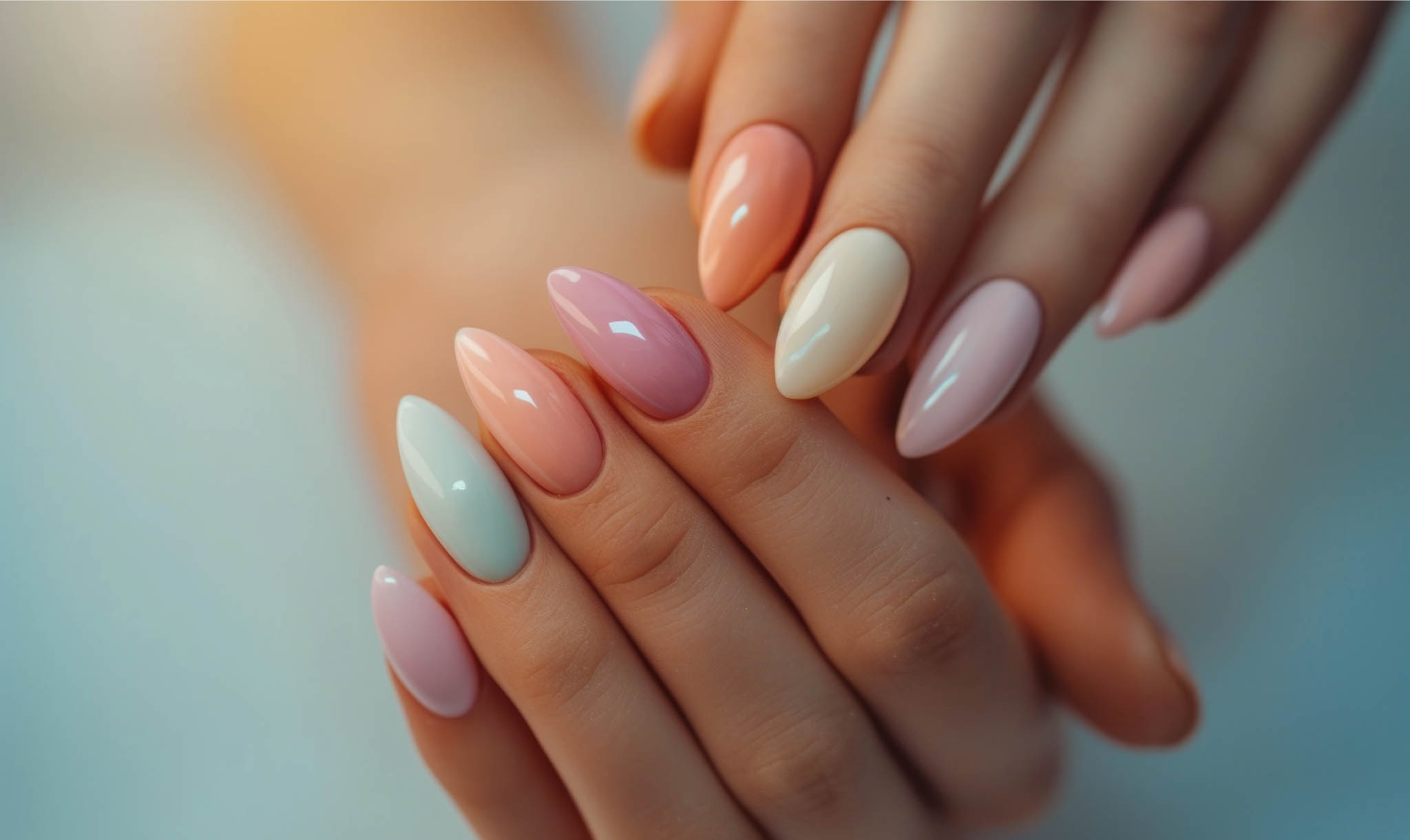 Nail art and lash work at Luxe Nails Lounge & Spa Slave Lake